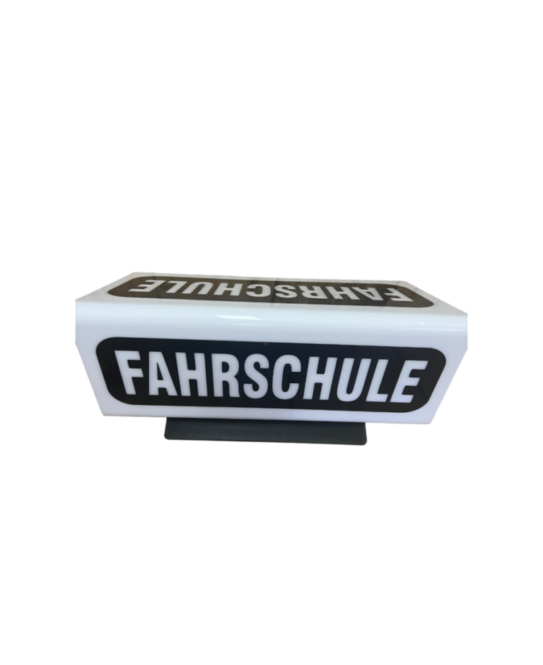 Fahrschulelampe mit Magnet