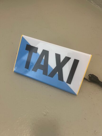 Kantonale Taxilampe Zürich mit Magnet